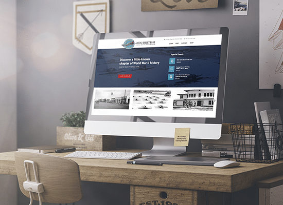 British Flying Training Museum Website Makeover