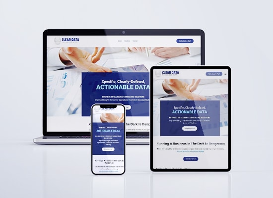 Data Technology Website Design