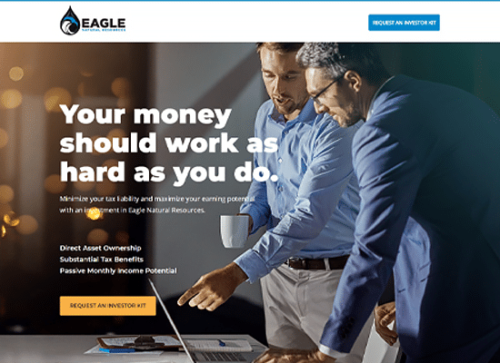 Oil & Gas Website Design