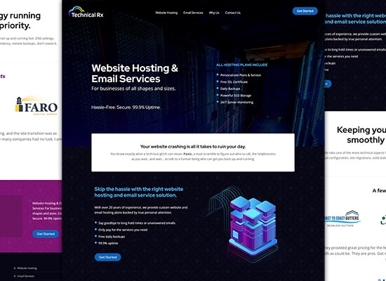 Hosting WordPress Website Design