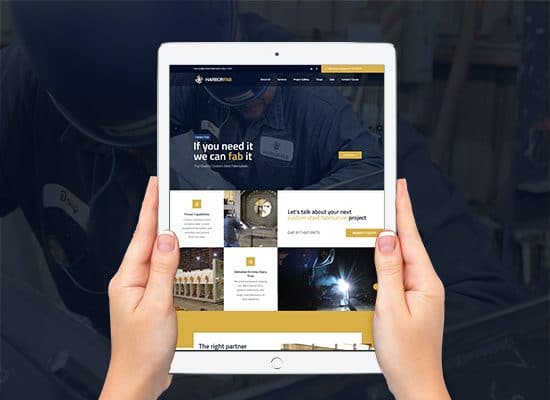 Industrial Industry Website Design