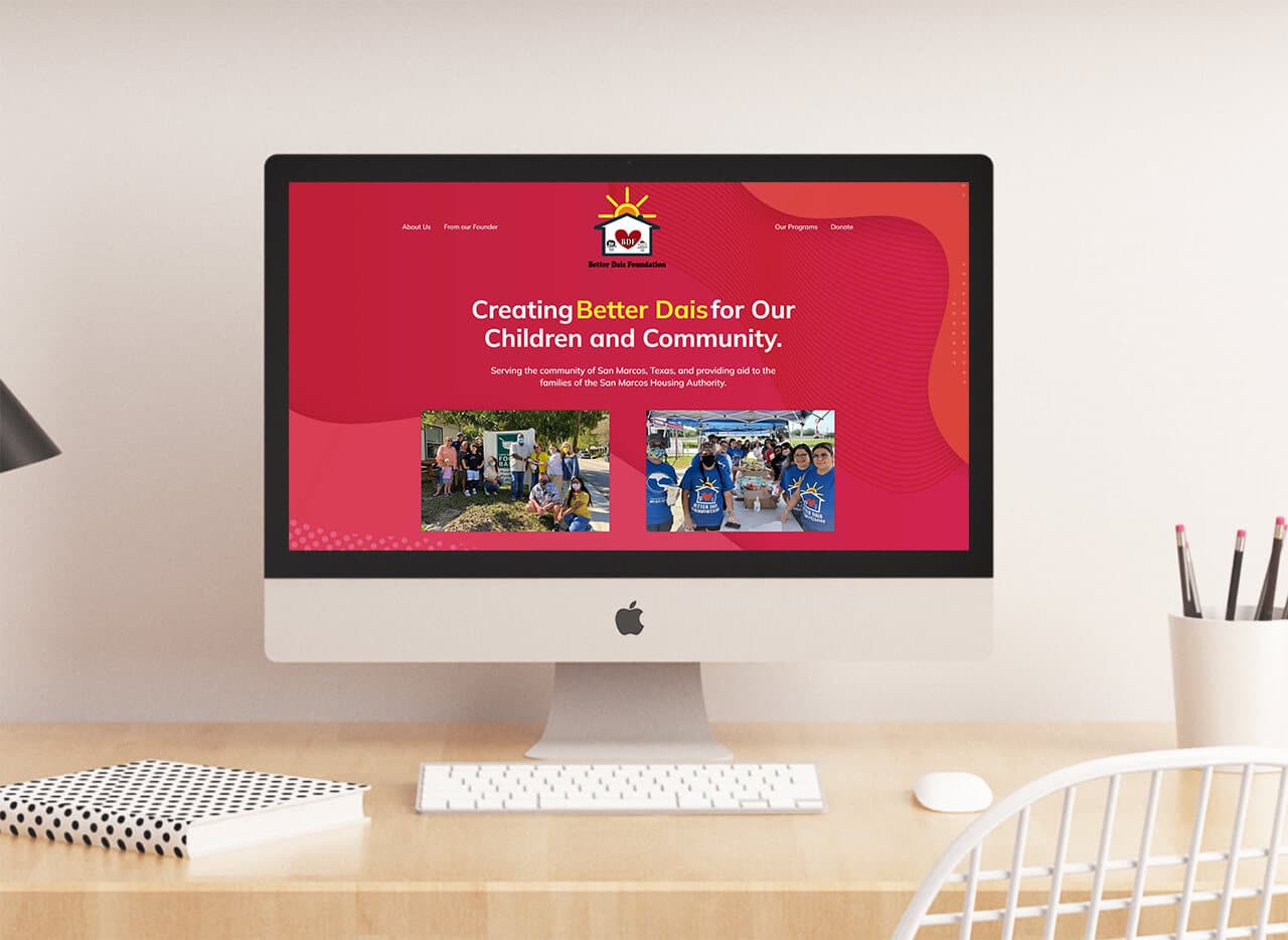 new braunfels charity web design