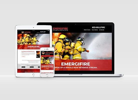 Fire Department Billing Services Website Design