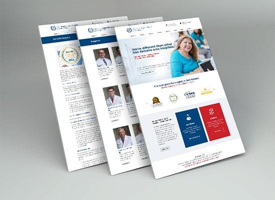 Health Provider / Surgical Hospital Website Design
